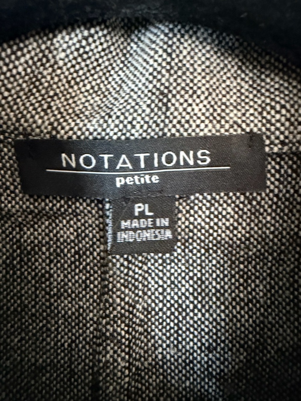 Notations Gray Snake-Print Zip Front Jacket - Picture 6 of 8